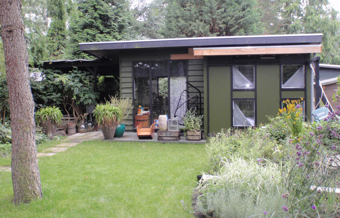 houten tuinhuis