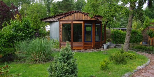 houten tuinhuis